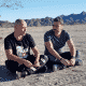 Arnaud et Vincent dans le désert de Vegas