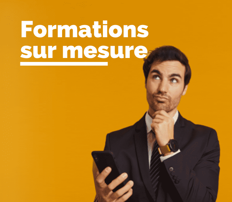 Modules de formations sur mesure