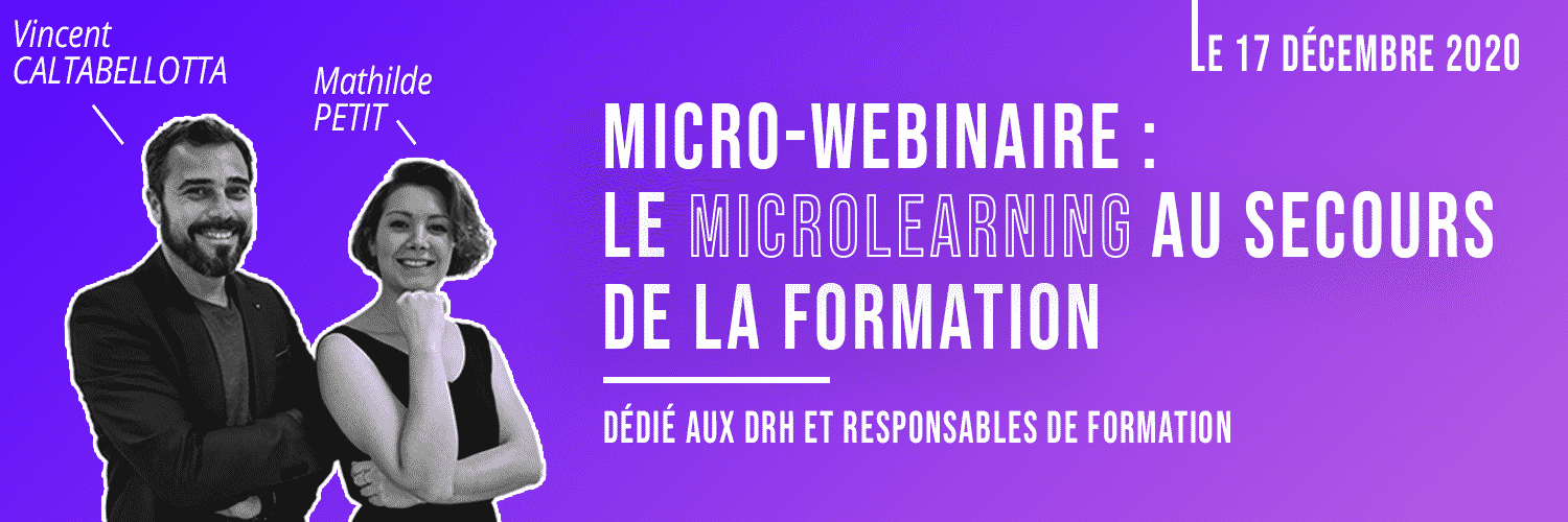 Webinaire microlearning